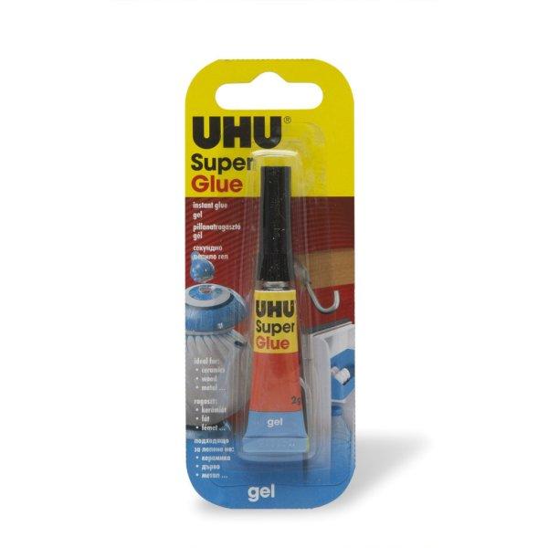 UHU Super Glue pillanatragasztó 2 g gél (U36690)