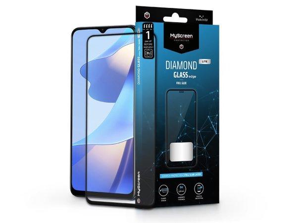 Oppo A54s edzett üveg képernyővédő fólia - MyScreen Protector Diamond
Glass LiteEdge2.5D Full Glue - fekete