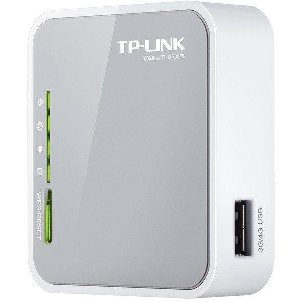 TP-Link Router WiFi N 3G - TL-MR3020 (150Mbps 2,4GHz; 4port 100Mbps; USB,
UMTS/HSPA/EVDO modem komp.)