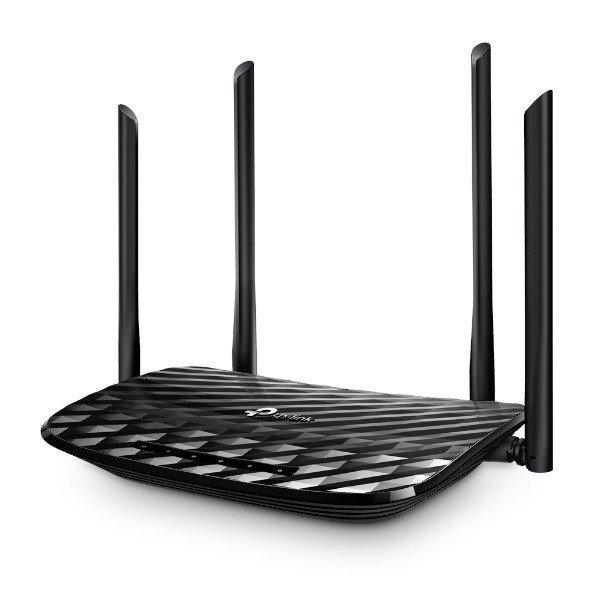 TP-Link Router WiFi AC1200 - Archer C6 (300Mbps 2,4GHz + 867Mbps 5GHz; 4port
1Gbps; MU-MIMO)