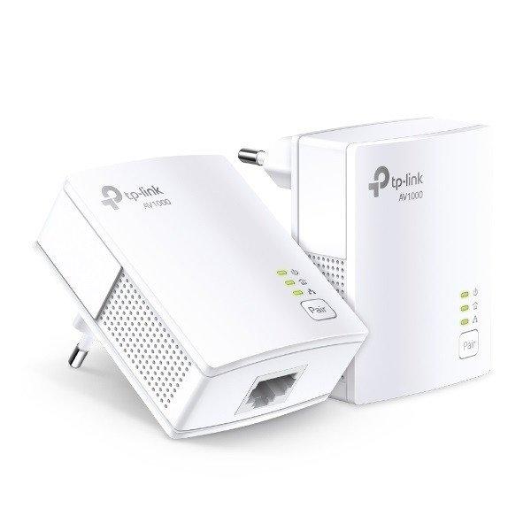 TP-Link Powerline adapter Kit - TL-PA7017 KIT (1Gbps (1Gbps adatátvitel); AV22
szabvány; 128-bit AES, QoS,Max 300m)