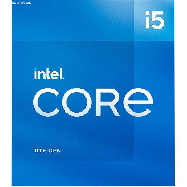 Intel Processzor - Core i5-11400 (2600Mhz 12MBL3 Cache 14nm 65W skt1200 Rocket
Lake) BOX