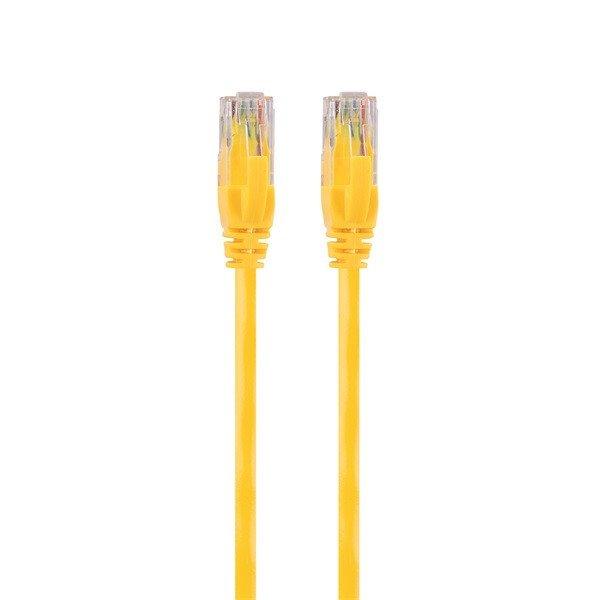 S-link Kábel - SL-CAT601YE (UTP patch kábel, CAT6, sárga, 1m)