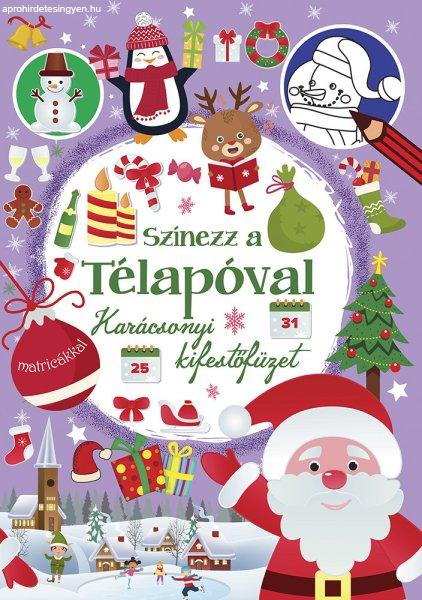 Napraforgó Színezz a Télapóval