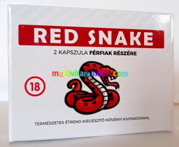 Red Snake kapszula 2 db, erős, alkalmi potencianövelő, vágyfokozó
Férfiaknak, mennyiségi kedvezmény