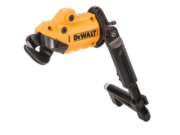 DEWALT Lemezvágó adapter 360°-ban forgatható fejjel akkus gépekhez
1/4" befogással