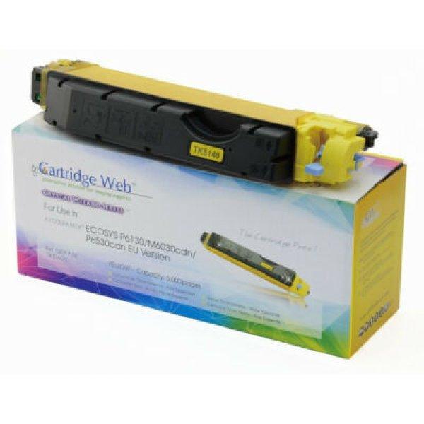 KYOCERA TK5140Y Toner sárga CHIPPES CartridgeWeb (UTÁNGYÁRTOTT)