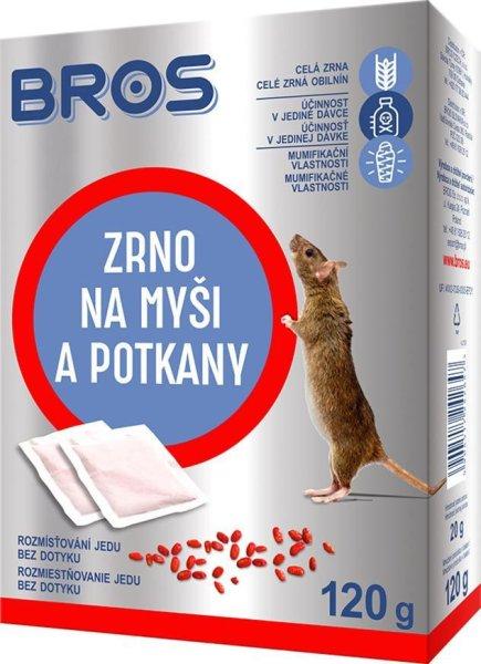 Grain Bros patkányirtó 120 gr, Bros, egereknek és patkányoknak