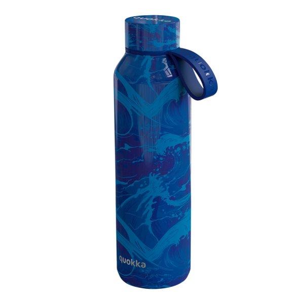 Hőtartó fémkulacs Solid pánttal Solid Waves 630ml - Quokka