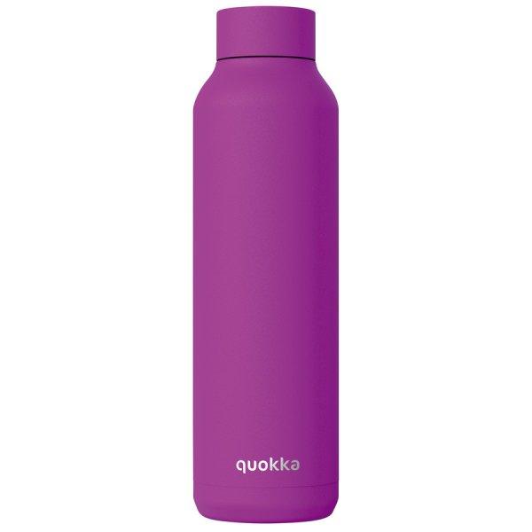 Hőtartó fémkulacs Solid Purple 850ml - Quokka