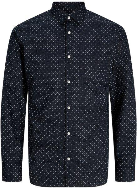 Jack&Jones Férfi ing JJJOE Slim Fit 12200623 12260131 Black M