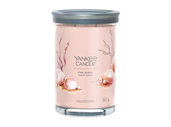 Yankee Candle Illatgyertya Signature tumbler Pink Sands 567 g - nagy