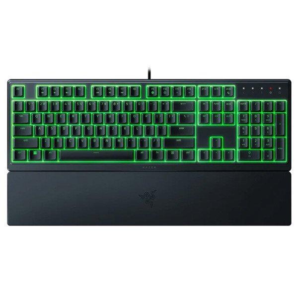 Gamer billentyűzet Razer Ornata V3 X Low-profile Membrane RGB Billentyűzet, US
kiosztás