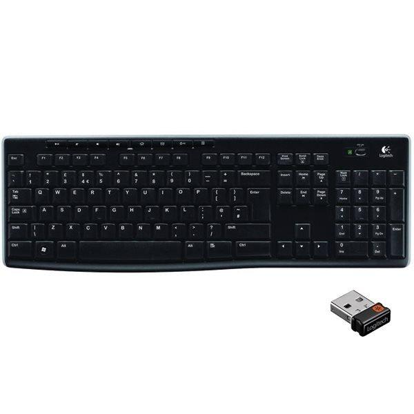 Logitech Vezeték nélküli Billentyűzet K270 CZ