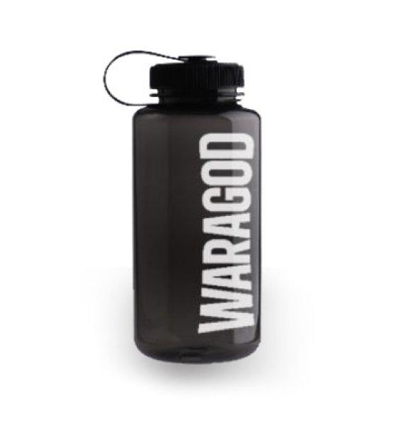 WARAGOD Sigyn 1000 ml-es széles sportpalack, fekete, fekete