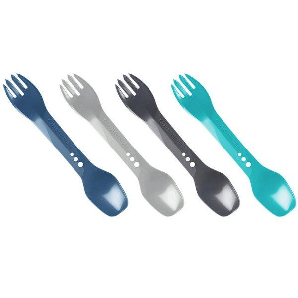 Lifeventure multifunkcionális evőeszköz készlet Ellipszis Spork 4-Pack,
többszínű