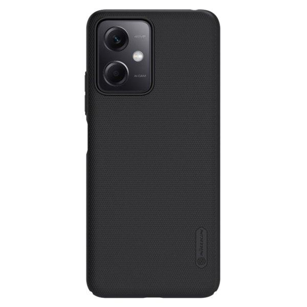 Nillkin Super Frosted Shield Case Xiaomi Redmi Note 12 5G / Poco X5 5G tok +
telefon állvány fekete