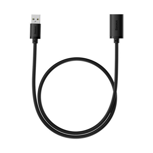 Hosszabbító kábel USB 2.0 0.5m Baseus AirJoy Series - fekete