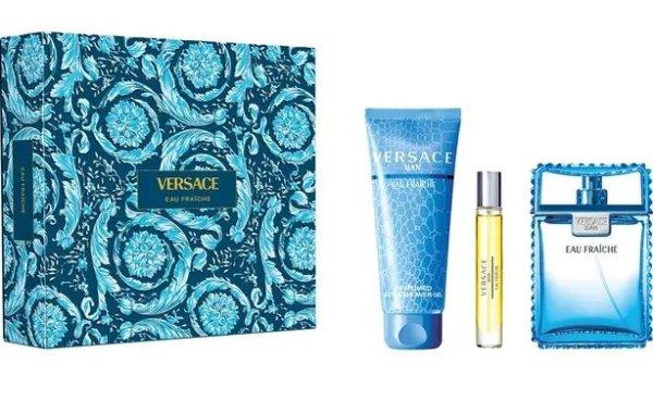 Versace Eau Fraiche Man - EDT 100 ml + tusológél 150 ml+ EDT 10 m