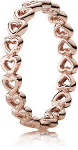 Pandora Bronz szívgyűrű 180177 54 mm