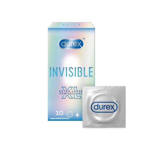 Durex Óvszer Invisible XL 10 db