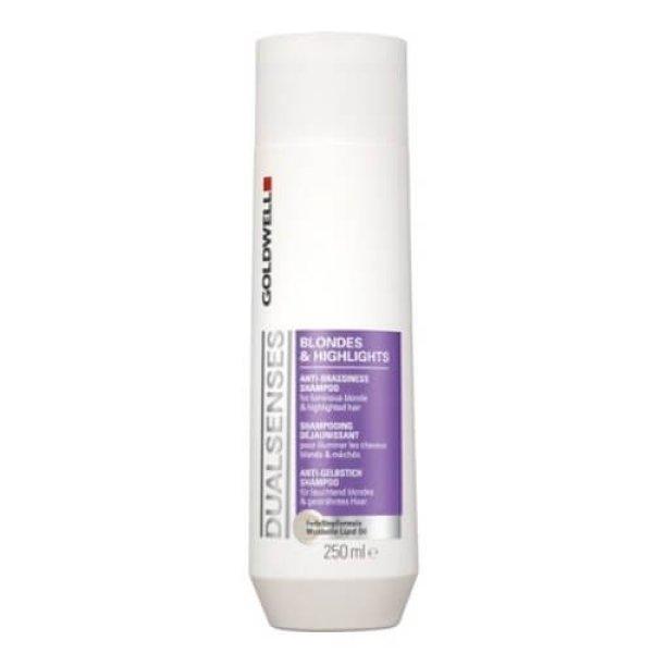 Goldwell Sampon szőke és melírozott hajra Dualsenses Blondes &
Highlights (Anti-Yellow Shampoo) 1000 ml