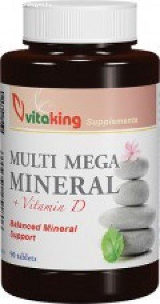 Vitaking Multi Mega Mineral Tabletta 90 db