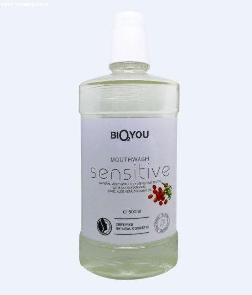 BIO2YOU NATÚR SZÁJVÍZ SENSITIVE ALOE VERAVAL- HOMOKTÖVISSEL- MENTAOLAJJAL
500ML