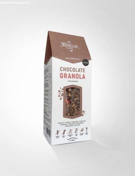 Hesters life chocolate granola csokoládés granola 320 g