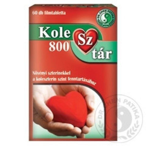 Dr.chen kolesztár 800 filmtabletta 60 db