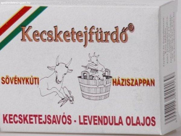 Sövénykúti kecsketejszappan kecsketejsavós-levendulás 100 g