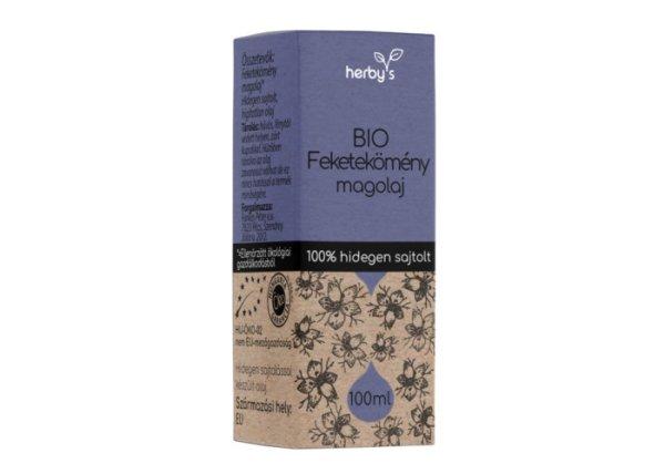 Herbys bio feketekömény olaj hidegen sajtolt 30 ml