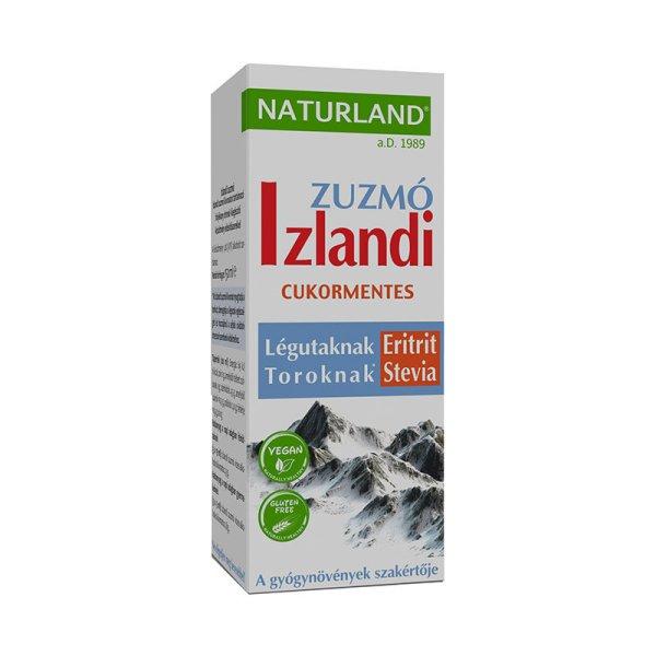 NATURLAND IZLANDI ZUZMÓ SZIRUP ÉDESÍTŐ.