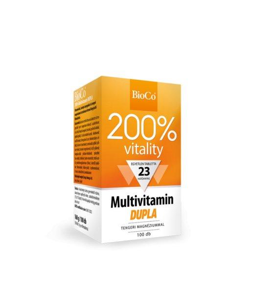 BIOCO MULTIVITAMIN DUPLA 200% TABL.100DB