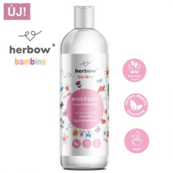 Herbow bambino folyékony mosószer koncentrátum univerzális gyümölcsös
kert 1000 ml