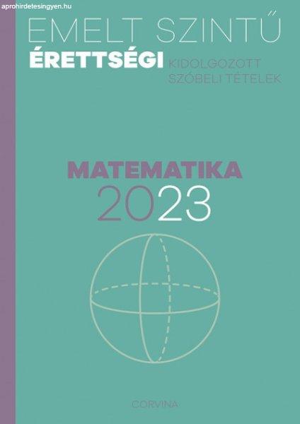 Emelt szintű érettségi - matematika - 2023