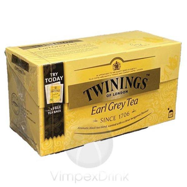 Twinings Earl Grey filteres 25*2g+2*1,5g