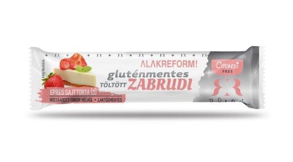 Cornexi zabrudi alakreform epres töltelékkel töltött sajttorta ízű zabrúd
kakaós bevonattal, édesítőszerrel hcn 30 g