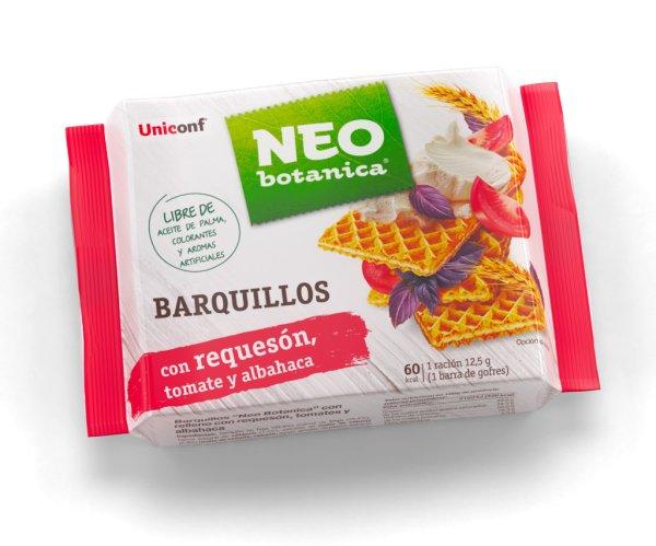 Neo Botanica barquillos túróval töltött ostya paradicsommal és
bazsalikommal 75 g