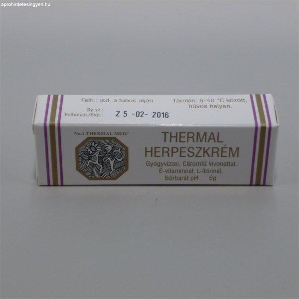 Thermál herpeszkrém 6 g