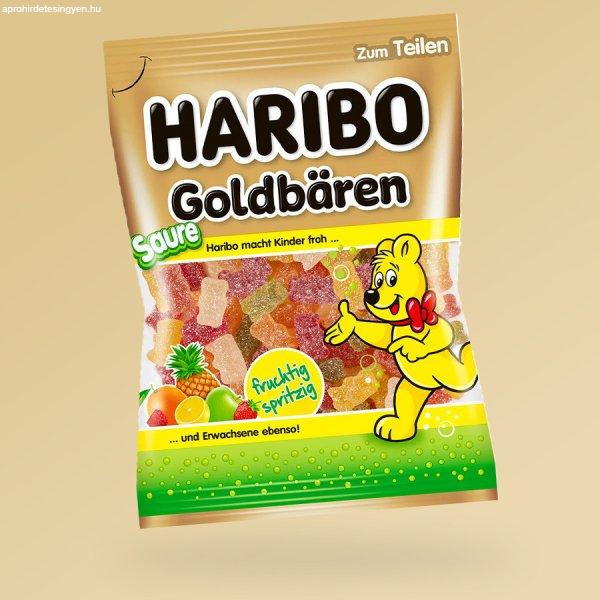 Haribo Goldbaren Saure savanyú gumicukor 175g Szavatossági idő: 2025-03-31