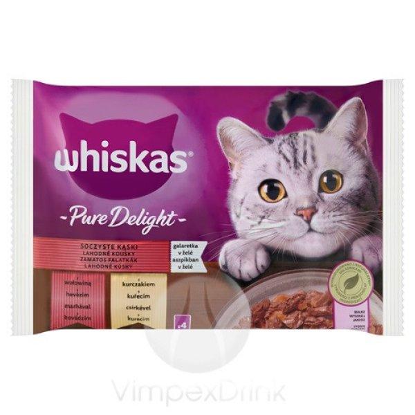 Whiskas alutas 4-pack Húsos Casser 4*85g