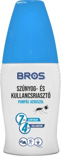 Bros Plus szúnyog és kullancs riasztó pumpás 100ml