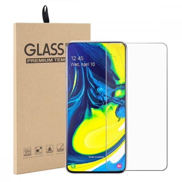 Samsung Galaxy A80 karcálló edzett üveg Tempered Glass kijelzőfólia
kijelzővédő fólia kijelző védőfólia eddzett SM-A805F