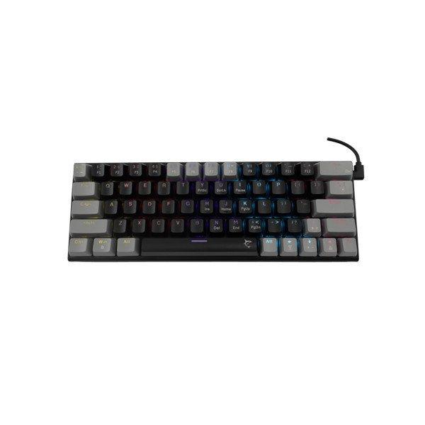 White Shark W029929 WAKIZASHI-B-G/R-US fekete mechanikus gamer billentyűzet,
piros kapcs. (angol)