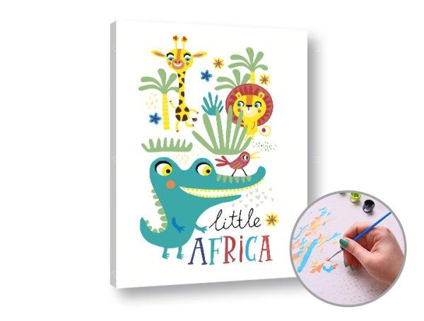 Festés a számok szerint LITTLE AFRICA | alacsony nehézség