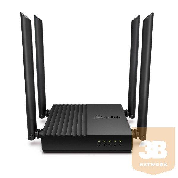 TP-LINK Wireless Router Dual Band AC1200 1xWAN(1000Mbps) + 4xLAN(1000Mbps),
Archer C64