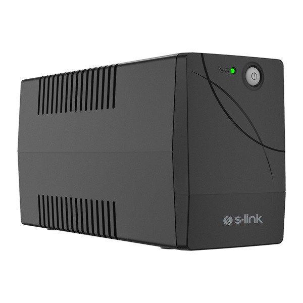 S-Link szünetmentes 600VA - FORCE U6 (600VA, 12V7Ah*1, 360W, 2 db töltő
aljzat)