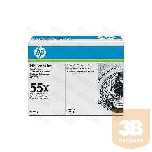 HP Toner LJ P3015 fekete 12500/oldal