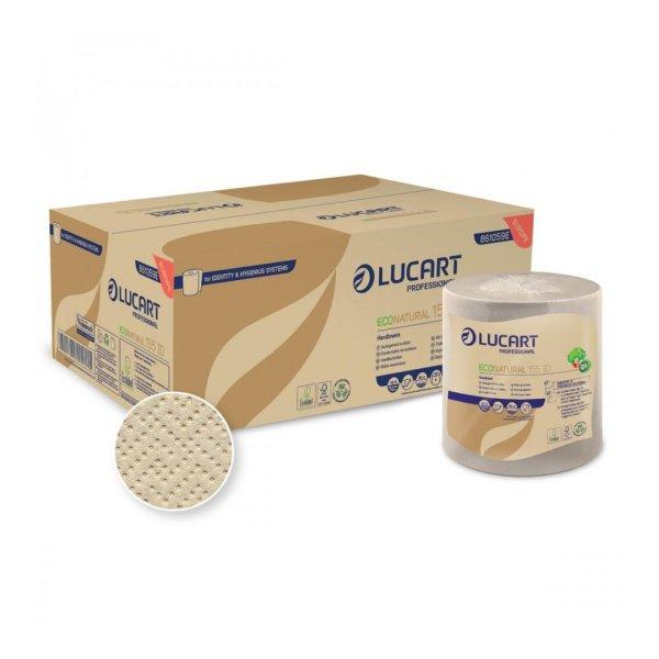 Lucart ECO Natural Cardboard Core tekercses törlő 2 rétegű 155m 6
tekercs/karton, 40 karton/raklap